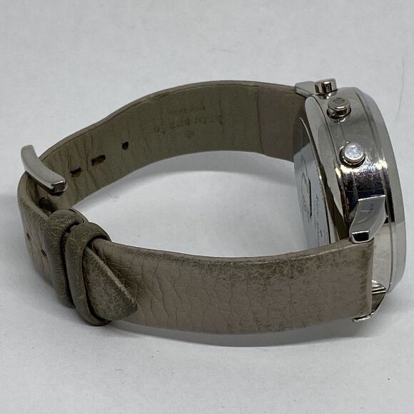 Kate Spade KST23101 Women Gray Leather White Analog Dial Hybrid Smartwatch XX736 - Picture 12 of 12